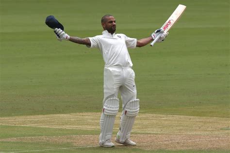 India Vs Afghanistan Test Shikhar Dhawan Enters Into The Rare Record Book