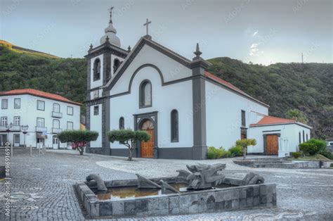 Matriz De Velas Church At Velas Sao Jorge Island Azores Portugal