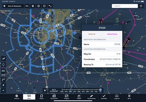 Foreflight Adds Advanced Map And Logbook Features Ipad Pilot News