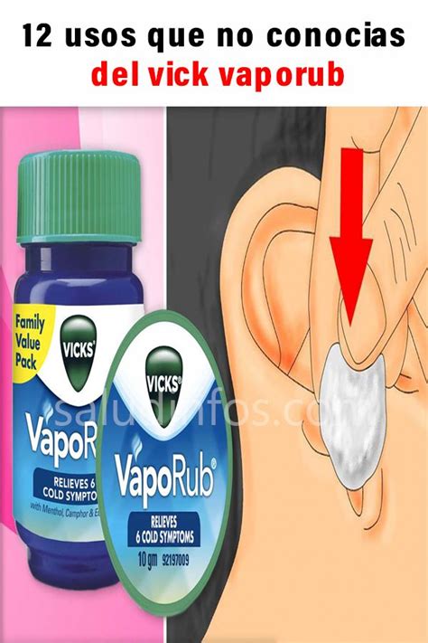 12 Usos que no conocías del Vick VapoRub Aliviar la tos Dolores de