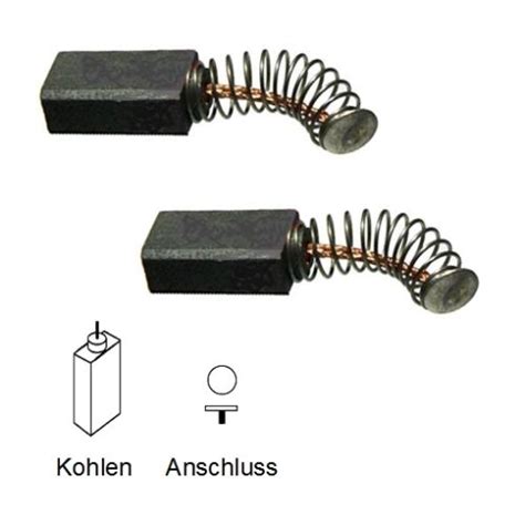 Kohlebürsten 15 5 x 8 x 5 mm Motorkohlen Kohlestifte Schleifkohlen