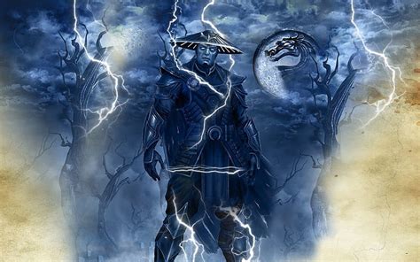 Raiden In Mortal Kombat Raiden Man Mortal Kombat HD Wallpaper Peakpx