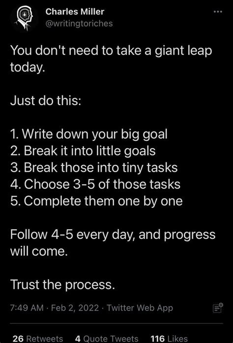 How to achieve big goals | Get my life together, Quotes, Self ...