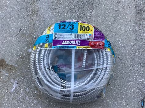 Armorlite 123 100ft Solid Metal Clad Cable Wire Free Shipping Ebay