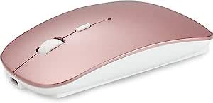 Amazon QIJIAYI 2 4GHz Wireless Bluetooth Mouse Dual Mode Slim