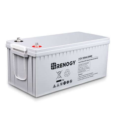 Renogy Deep Cycle Agm Battery 12 Volt 200ah