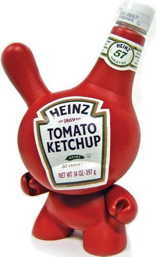 Heinz Designer Toy Ketchup Heinz Ketchup Dunny