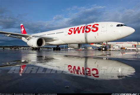 Airbus A330 343 Swiss International Air Lines Aviation Photo