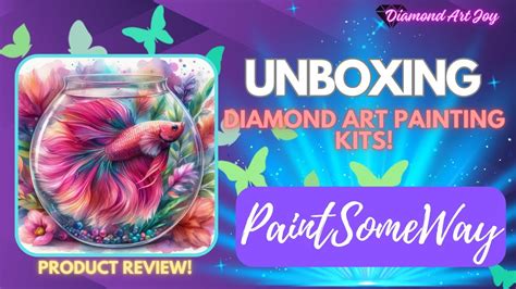 Diamond Painting Product Review Budget Kits Unboxing From