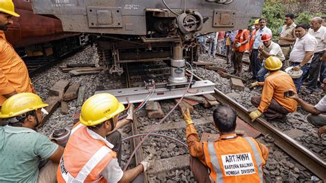 Over 20 Trains Affected As Goods Train Derails Near Maharashtras