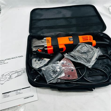 ENERTWIST Oscillating Tool 4 2 Oscillating Multitool Kit Openbox