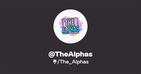 Thealphas Instagram Tiktok Linktree