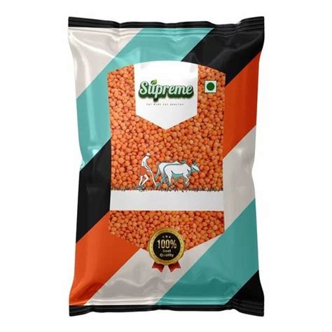 Red Supreme Masoor Dal High In Protein Packaging Size G At Rs