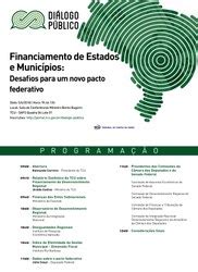 Diálogo Público Financiamento de estados e municípios desafios para