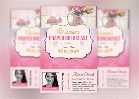 Women Prayer Breakfast Flyer Template » Inspiks Market