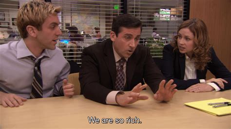 On The Office Usa Aired Apr 9 2009 … Michael Scott Pam And Ryan