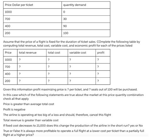 Solved Consider An Airlines Decision About Whether Or Not To Chegg