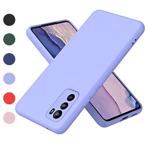 Funda Trasera De Silicona L Quida Para Motorola MOTO G31 G41 G42 G52