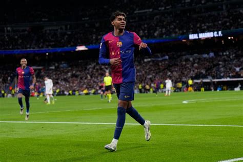 LA LIGA 2024 25 Barcelona S Teen Sensation Lamine Yamal Makes El