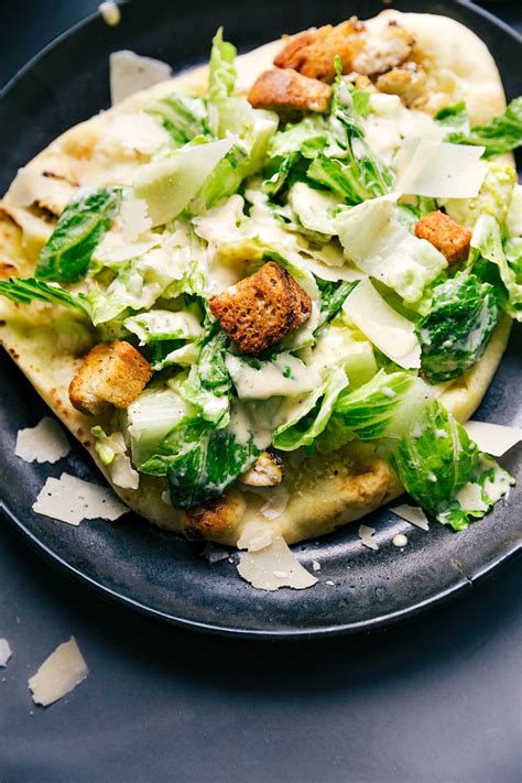 Caesar Salad Pizza In 30 Minutes Chelseas Messy Apron