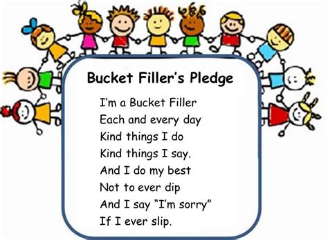 Bucket Fillers Printables Bucket Filler Clip Art Image Search Results