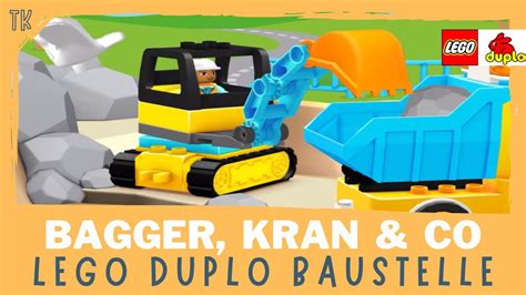 Bagger Kran Und Abrissbirne Lego Duplo Kindervideos Kinderfilme