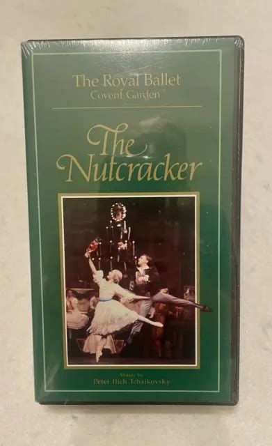 The Nutcracker Vhs The Royal Ballet Covent Garden Sealed New