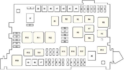 2017 Toyota 4Runner 2WD Fuse Box Diagrams