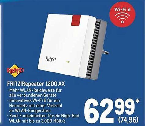 Fritz Repeater Ax Angebot Bei Metro Prospekte De