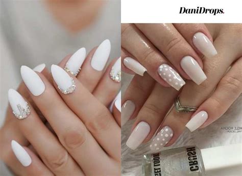 Descubrir 57 imagen uñas color blanco decoradas Viaterra mx