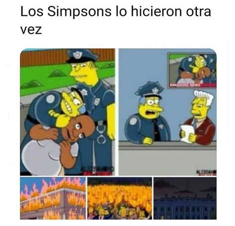 Los Simpsons Lo Hicieron Otra Vez Memes