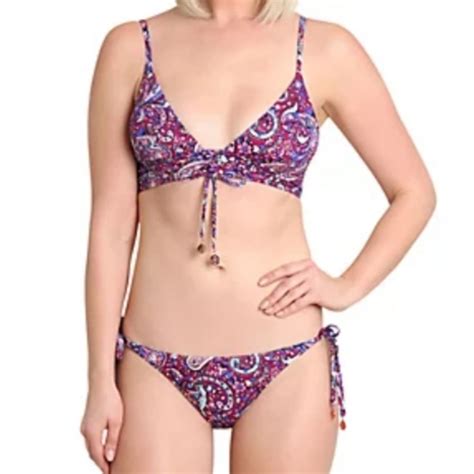 Nanette Lepore Swim Last Day Nanette Lepore Paisley Bikini Set Poshmark