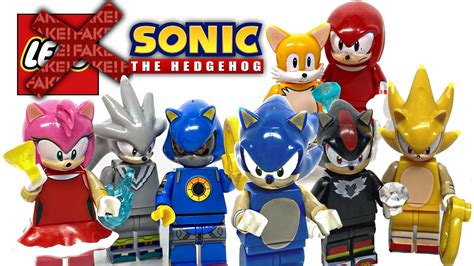 Sonic The Hedgehog LEGO Figures