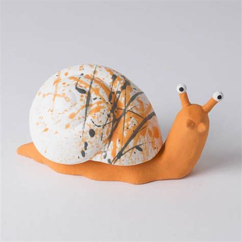 Snail Ornament T For Gardener Ceramic Snail Snail Art Ornament