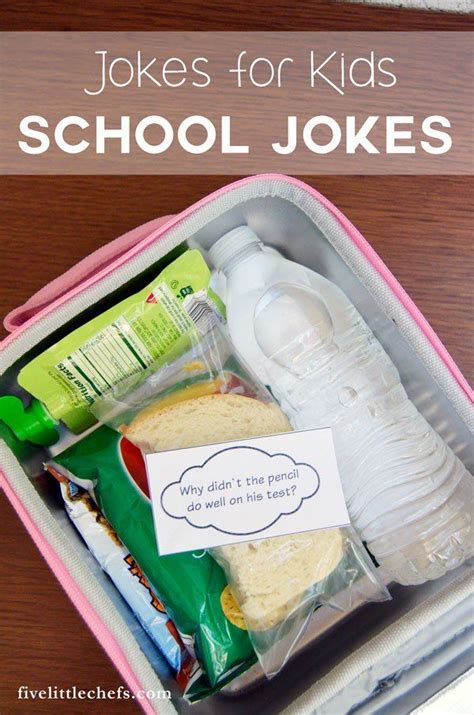 School Lunch Box Jokes 1 Kids Lunch For School Lunchbox Jokes