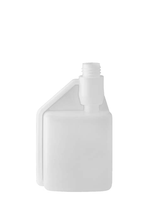 Dosing Bottle 500 25ml 1N DIN28 HDPE Natural PontEurope