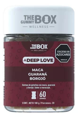 The Gummy Box Deep Love Maca Guaraná Borojo Cuotas sin interés