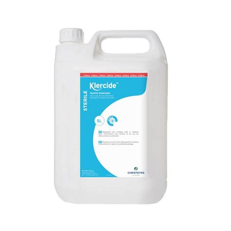 KLERCIDE DETERGENT NEUTRE Sterile En Bidon De 5 L STERIGENE STORE