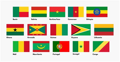 Unraveling The Symbolism Of The Yellow Green Red Flag With White Star