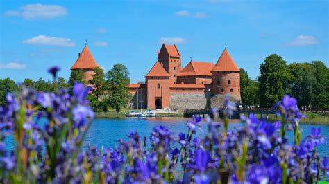 Lithuania Trakai Island Castle 4K HD Travel Wallpapers | HD Wallpapers | ID #51318