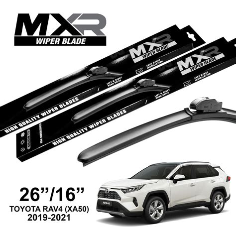 MXR WIPER BLADES TOYOTA RAV 4 2019 2021 XA50 2 PCS WIPER BLADES 26 16