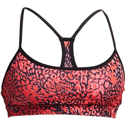 Funkita Swim Crop Bikini Top Women Spot Lots Bike