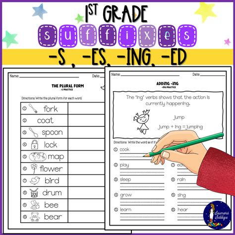 First Grade Suffixes Made By Teachers