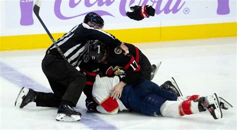 Senators Hit Rock Bottom With A Fight Filled Embarrassing Loss To Panthers