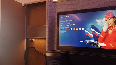 Inside Aeroflot’s First A350 Business Traveller