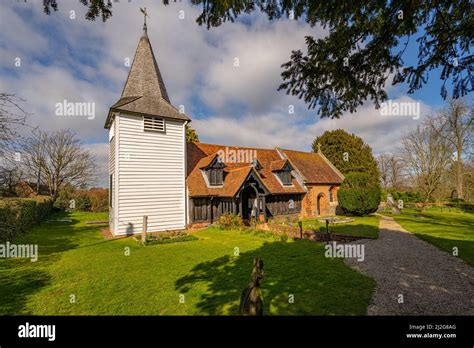 St Andrews Church Greensted Ongar Essex The Oldest ‘stave Built’ Timber Building In Europe