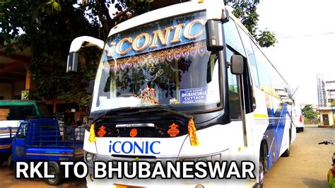 Iconic Ac Bus Rourkela To Bhubaneswar Rourkela To Bhubaneswar Bus