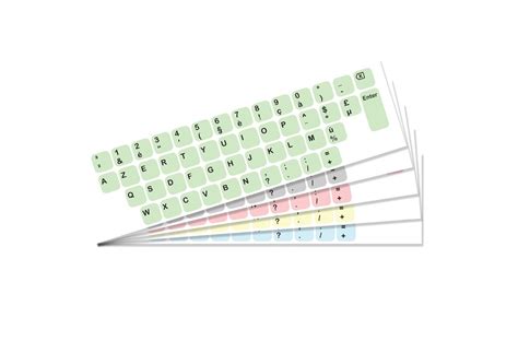 AZERTY Keyboard Sticker Vinyl Decal Sticker - Etsy