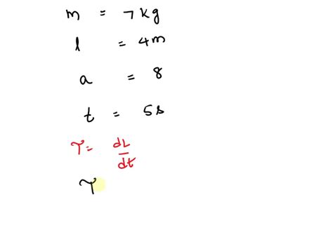 SOLVED QUESTION 3 The Following Time Dependent Net Torque Acts On