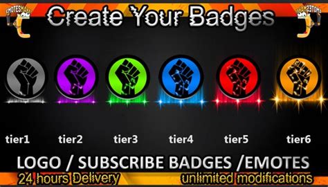 Hand Logo Twitch Sub Badges Hand Logo Twitch Emotes Hand Etsy Ireland